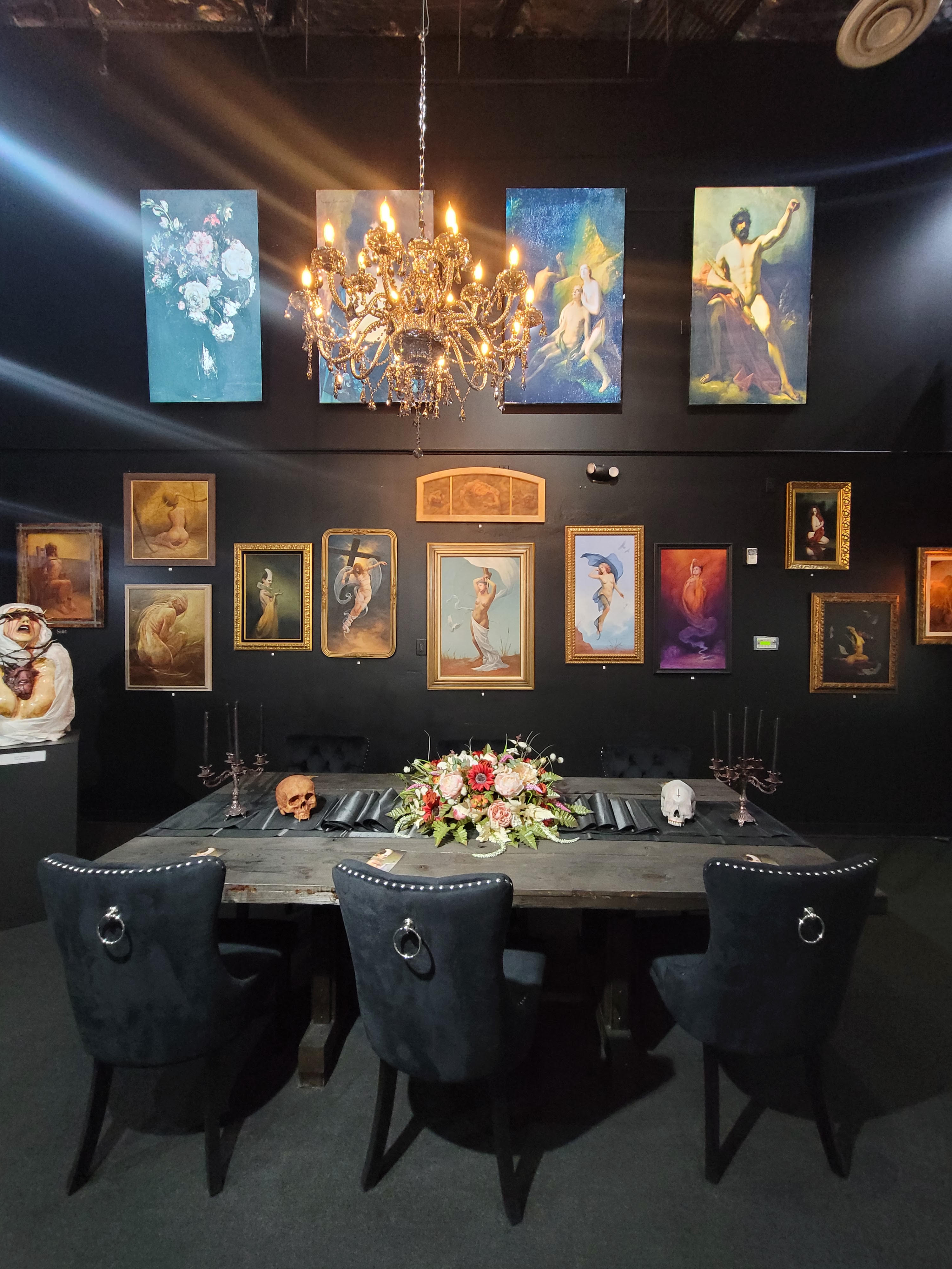 Front view of the Forbidden Gallery Level One at the Erotic Heritage Museum